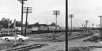Amtrak, Port Huron, 1984, B&W 1