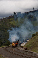 BNSF 4725 East at CP James.  James, CA. 2
