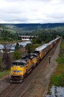UP 8658 West.  Oroville, CA.