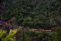 UP 4953 West.  Pulga, CA.