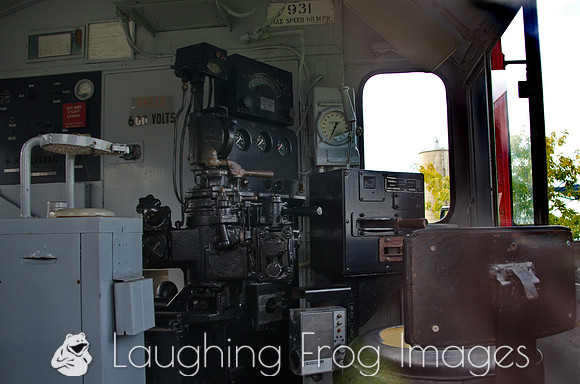CN 931 cab - Engineer's side