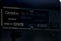 CN 931 cab - Builder's Plate