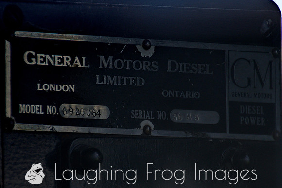 CN 931 cab - Builder's Plate