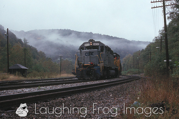 CSX 8342, East Grafton WV 10/1990