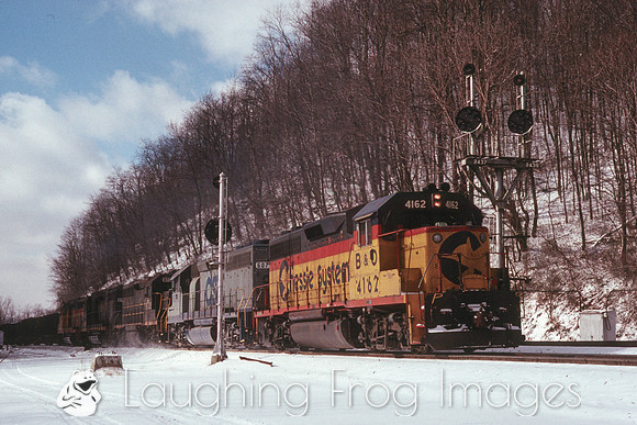 B&O 4162 East at M.P. 243.7