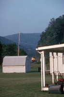 Westbound empties at dusk.  Rowlesburg WV