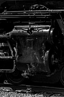 steam wisps from a cylinder