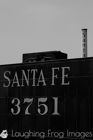 tender and smokestack
