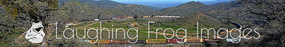 UP 2534 West -2.  Tehachapi Loop. Walong, CA.  2016.