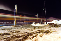 VIA #11, Brownville Junction ME. 03/07/1992