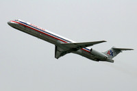 AA MD-80, LAX