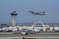 AA B757, A3??. LAX