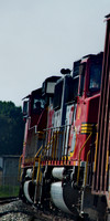 BNSF 124 - 149.  Glendora, CA.