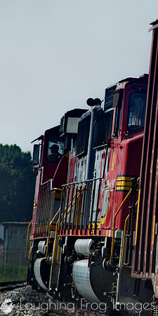 BNSF 124 - 149.  Glendora, CA.