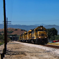 BNSF 2618 East.  San Dimas, CA.