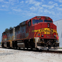 BNSF 118. Pomona, CA