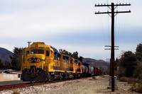 BNSF 2439 West.  Glendora, CA.  Low-resolution original!