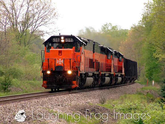 B&LE 907, Hallston Crossing, Glade Run PA