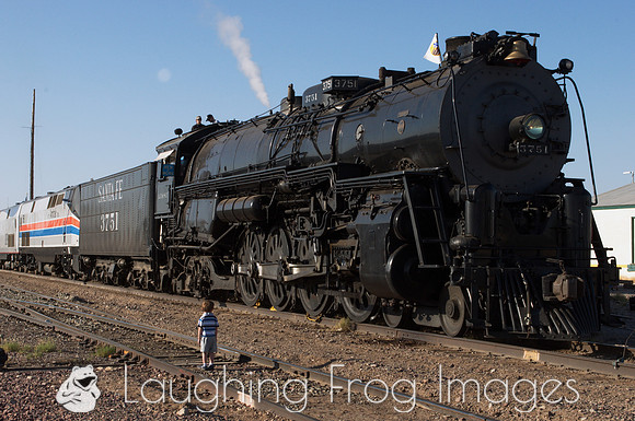 Santa Fe 3751, Grand Canyon Limited, Parker AZ 1