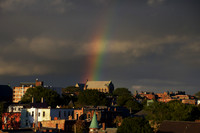 Rainbow over Saint John, New Brunswick