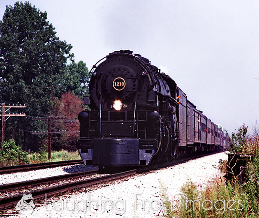 N&W 1218, Between Bucyrus and Columbus