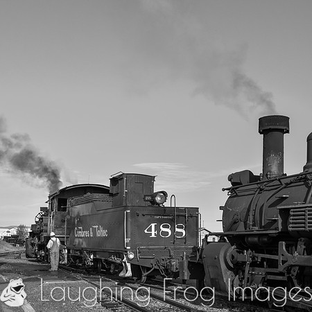 DRGW 315 Photo Freight on the C&TS RR, Antonito