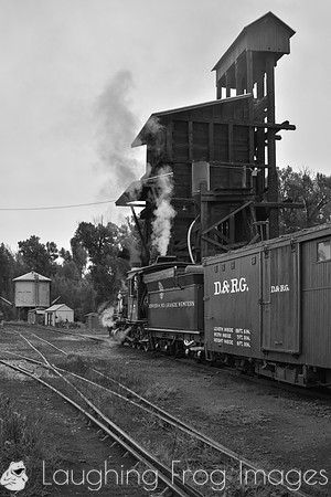 DRGW 315 Photo Freight on the C&TS RR, Chama