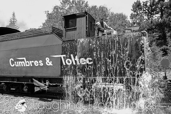 DRGW 315 Photo Freight on the C&TS RR, Sublette