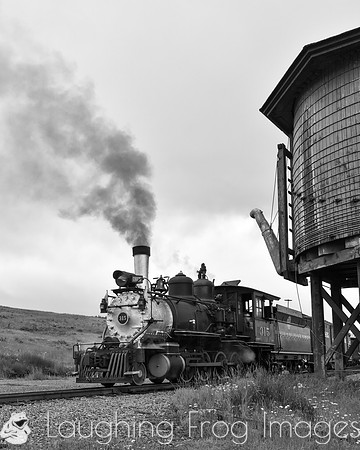 DRGW 315 Photo Freight on the C&TS RR, Osier