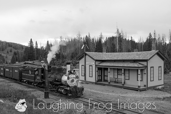 DRGW 315 Photo Freight on the C&TS RR Cumbres Station
