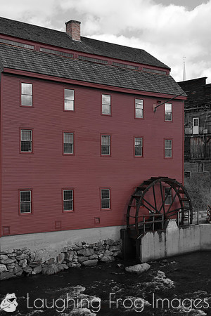 Old Grain Mill, Ammonoosuc River, Littleton NH 1