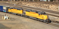 UP 1703 - 1665, West Colton CA