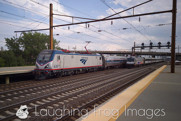 ACS-64 639 and NJT 4609, Newark Int'l Airport Station