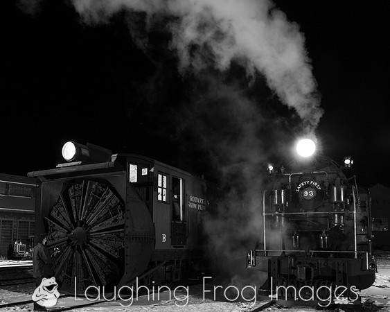 Nevada Northern 2019 Winter Steam Night Session