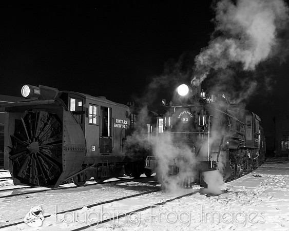 Nevada Northern 2019 Winter Steam Night Session
