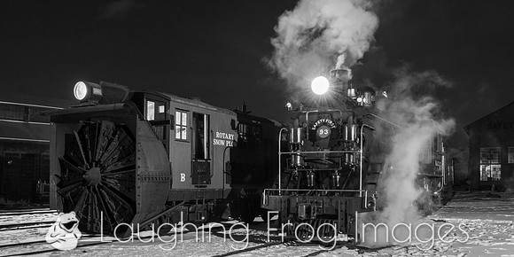 Nevada Northern 2019 Winter Steam Night Session