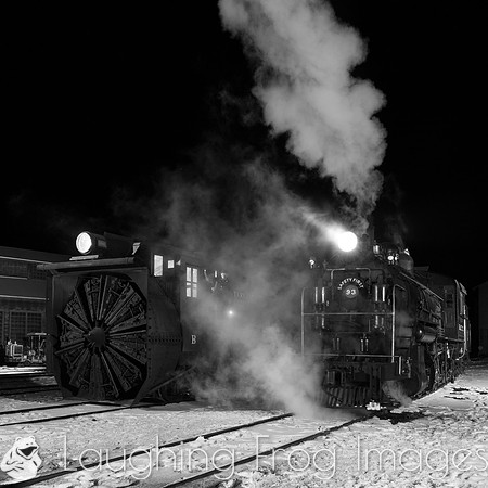 Nevada Northern 2019 Winter Steam Night Session