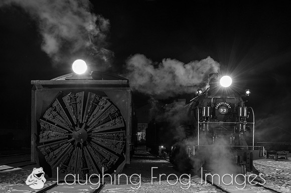 Nevada Northern 2019 Winter Steam Night Session