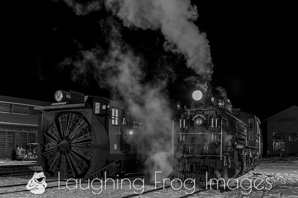 Nevada Northern 2019 Winter Steam Night Session