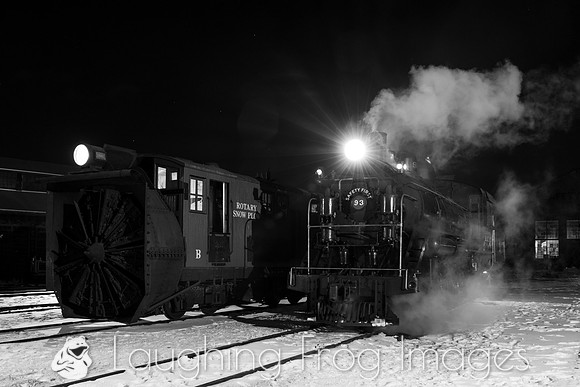 Nevada Northern 2019 Winter Steam Night Session