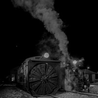 Nevada Northern 2019 Winter Steam Night Session