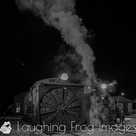 Nevada Northern 2019 Winter Steam Night Session