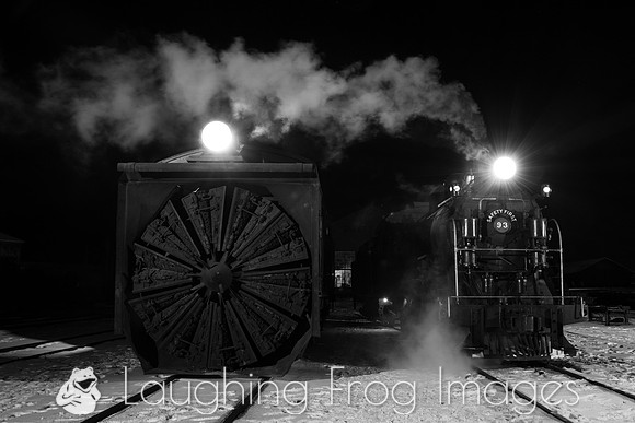 Nevada Northern 2019 Winter Steam Night Session