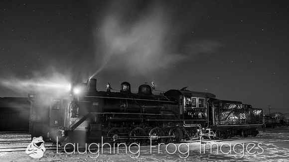Nevada Northern 2019 Winter Steam Night Session