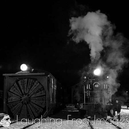 Nevada Northern 2019 Winter Steam Night Session