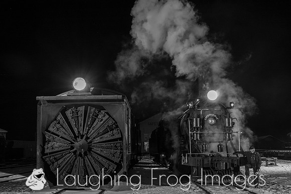 Nevada Northern 2019 Winter Steam Night Session