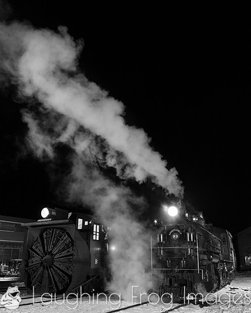 Nevada Northern 2019 Winter Steam Night Session