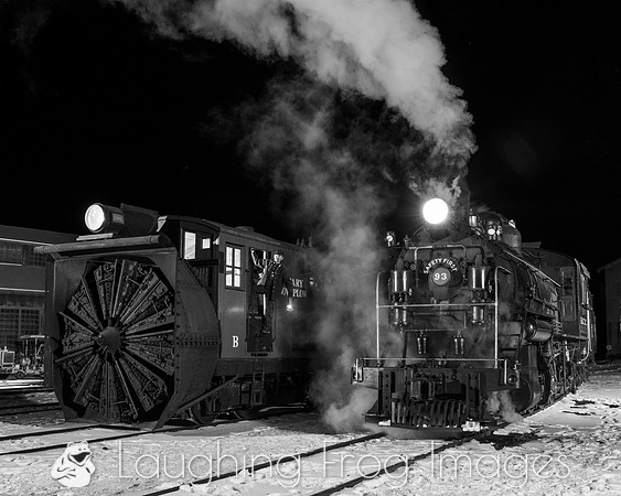 Nevada Northern 2019 Winter Steam Night Session