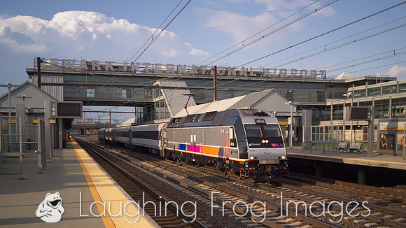 NJT 4516 ALP-45DP, Newark International Airport Station