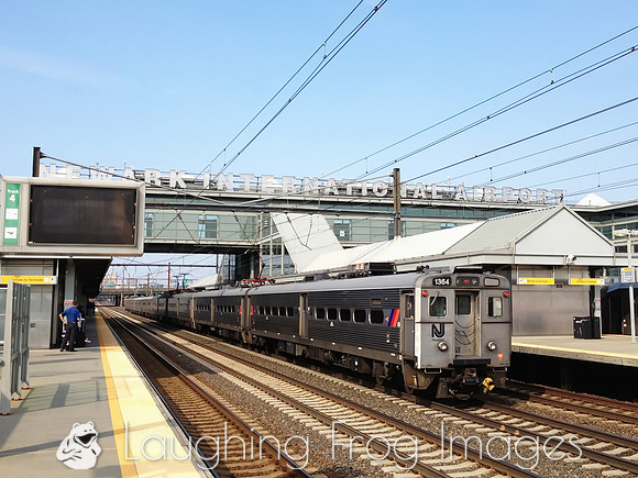 NJT 1364 Arrow III, Newark International Airport Station